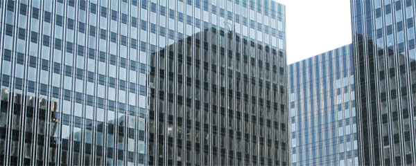 Vitres teintées immeubles de bureaux à Paris et Lyon
