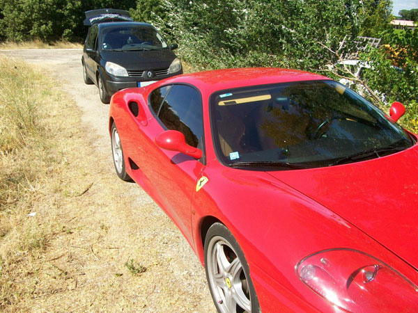 Vitre teinté Ferrari 360 Modena