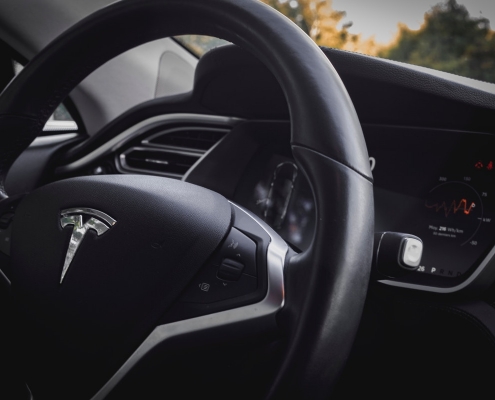 Tesla volant M3